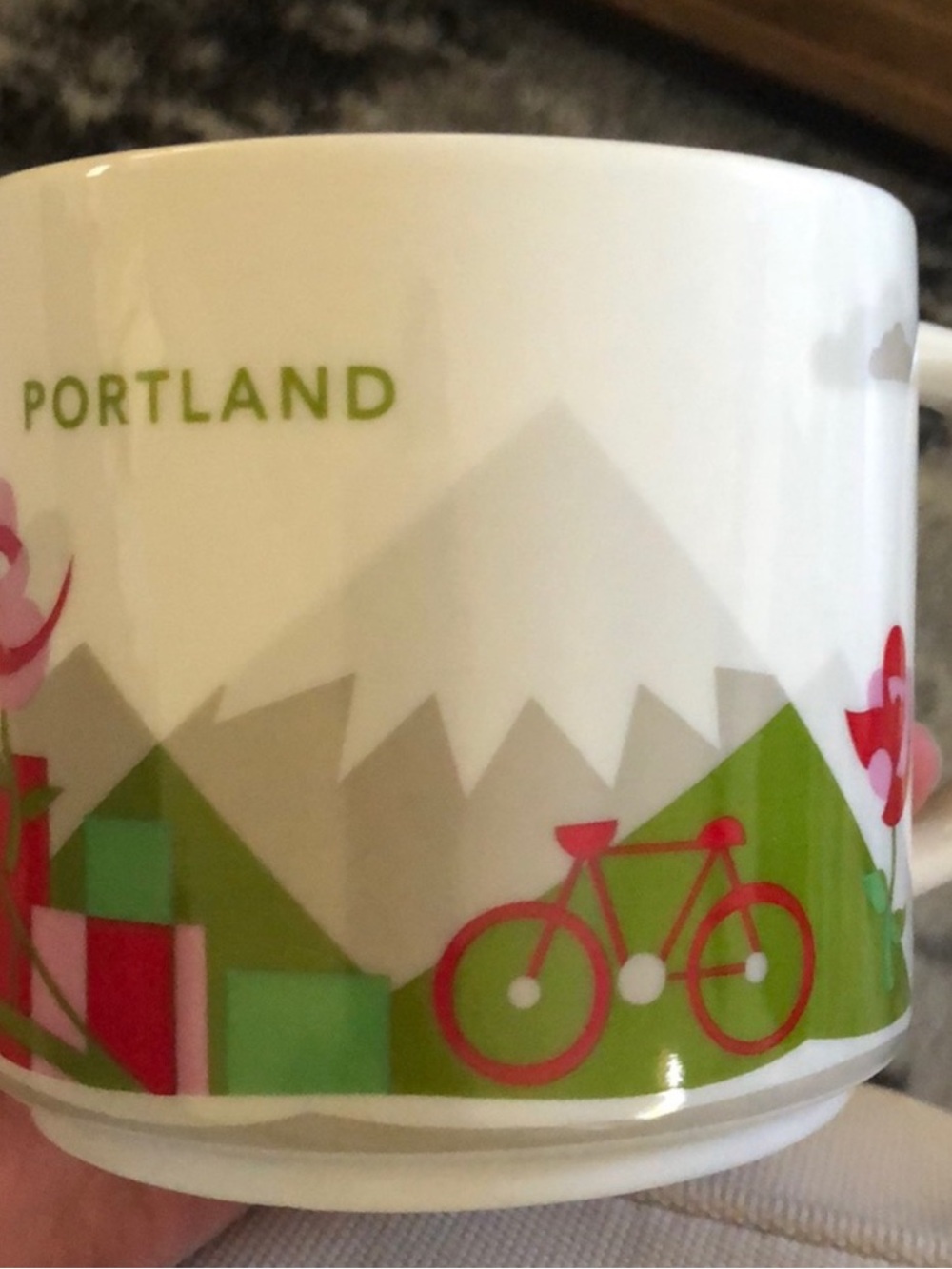 Starbucks You Are Here mug - Portland